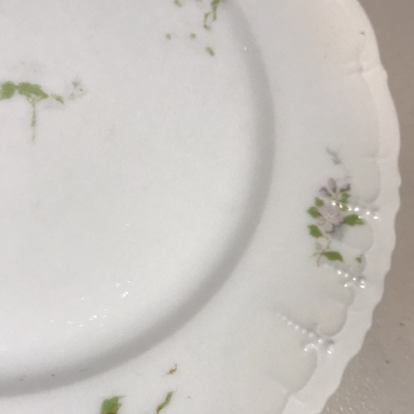 Antique Habsburg China Plate Made In Austria - Picture 4 of 10